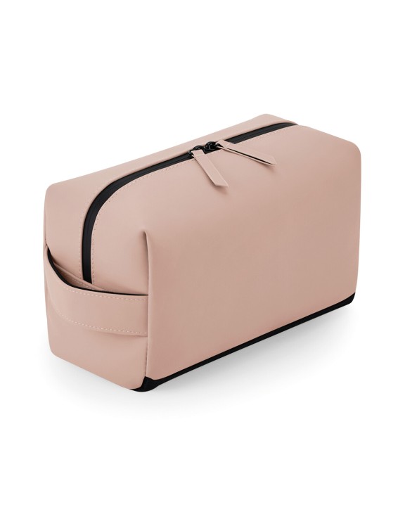 BAG BASE Kulturbeutel aus mattem Polyurethan Tasche personalisierbar