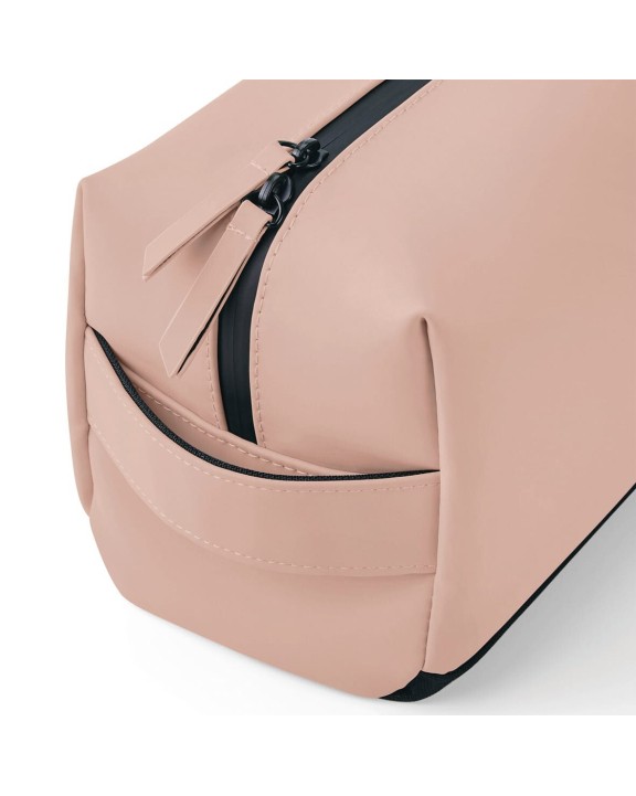 BAG BASE Kulturbeutel aus mattem Polyurethan Tasche personalisierbar