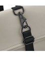 BAG BASE Rucksack mit Roll-Top-Klappe aus mattem Polyurethan Tasche personalisierbar