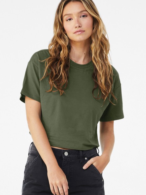 T-Shirts à personnaliser BELLA-CANVAS T-shirt crop femme 