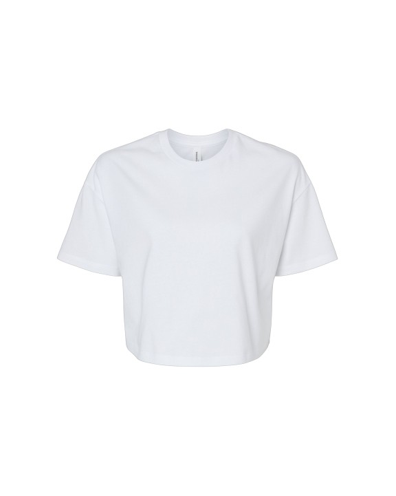 T-shirt BELLA-CANVAS Cropped dames-T-shirt voor bedrukking &amp; borduring