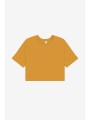 BELLA-CANVAS T-shirt crop femme MUSTARD personnalisable