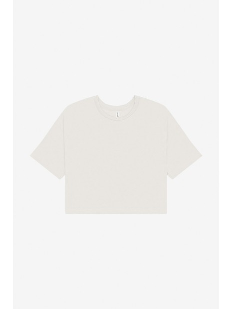 BELLA-CANVAS T-shirt crop femme vintage blanc personnalisable