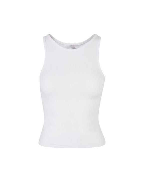 T-shirt BUILD YOUR BRAND LADIES RACER BACK TOP voor bedrukking &amp; borduring