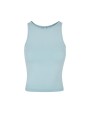 T-shirt BUILD YOUR BRAND LADIES RACER BACK TOP voor bedrukking &amp; borduring