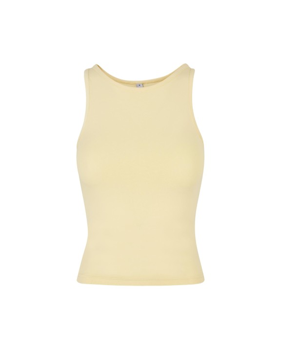 T-shirt BUILD YOUR BRAND LADIES RACER BACK TOP voor bedrukking &amp; borduring