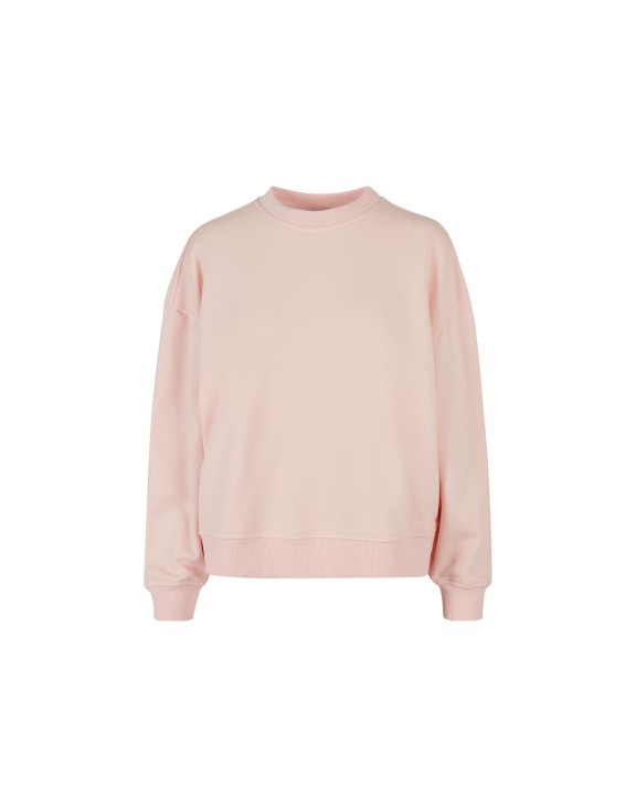 Sweat-shirt personnalisable BUILD YOUR BRAND LADIES OVERSIZED CREWNECK