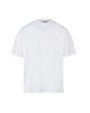 T-shirt BUILD YOUR BRAND OVERSIZED MOCK NECK TEE voor bedrukking &amp; borduring