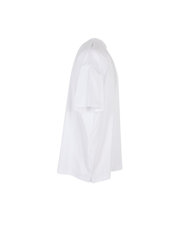 T-shirt BUILD YOUR BRAND OVERSIZED MOCK NECK TEE voor bedrukking &amp; borduring