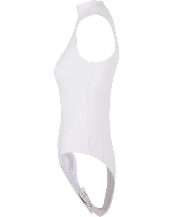 T-shirt personnalisable BUILD YOUR BRAND Ladies Sleeveless Turtleneck Body