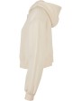 Sweat-shirt personnalisable BUILD YOUR BRAND Ladies Short Oversized Zip Jacket