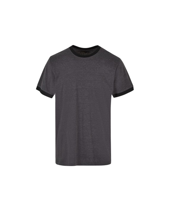 T-shirt personnalisable BUILD YOUR BRAND RINGER TEE