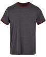 T-shirt personnalisable BUILD YOUR BRAND RINGER TEE