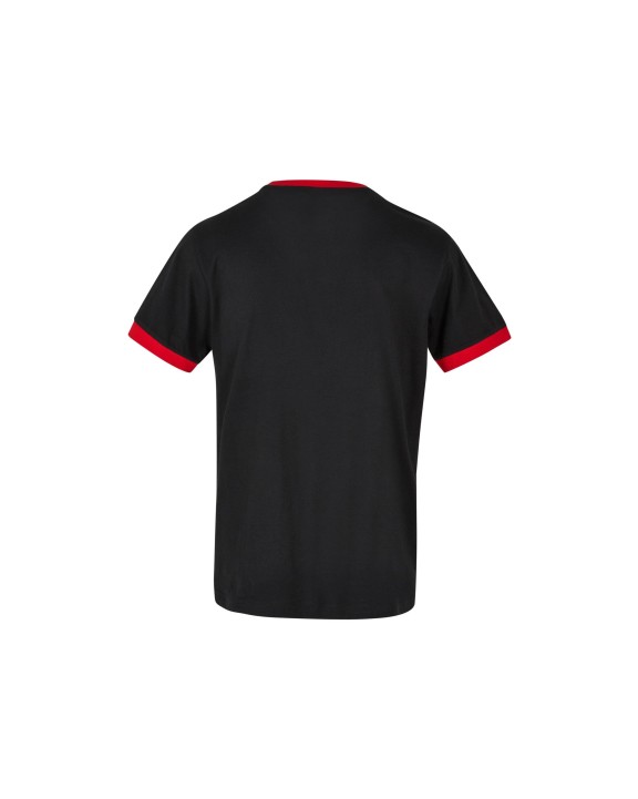 T-shirt personnalisable BUILD YOUR BRAND RINGER TEE