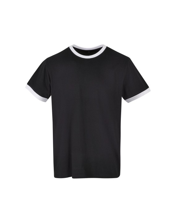 T-shirt personnalisable BUILD YOUR BRAND RINGER TEE