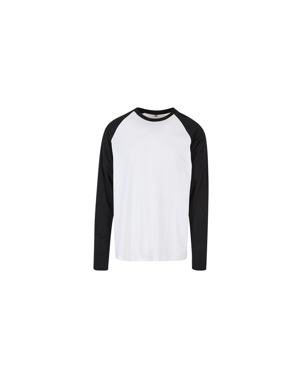 T-shirt BUILD YOUR BRAND Men´s Contrast Raglan Longsleeve T-Shirt voor bedrukking &amp; borduring