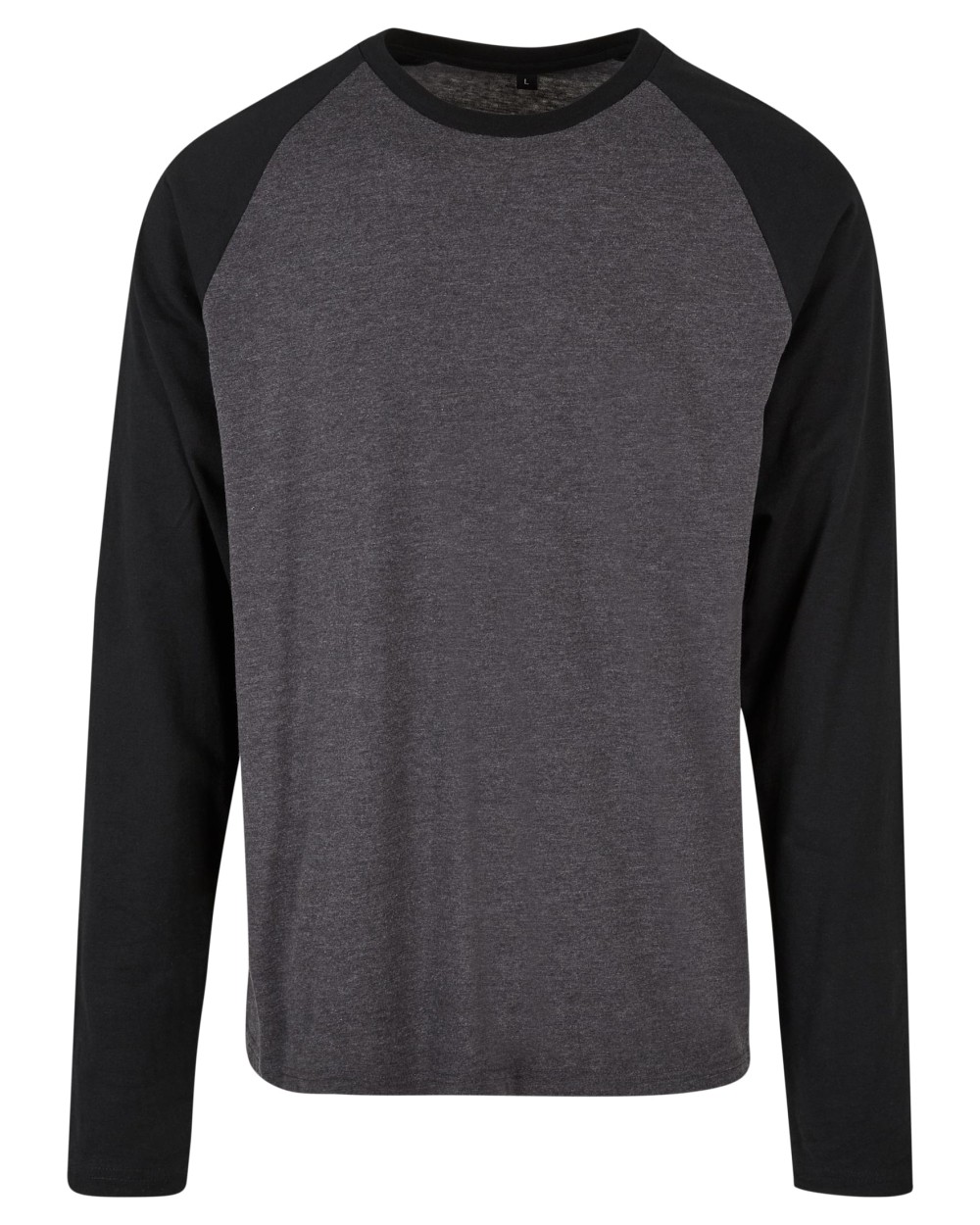 T-shirt BUILD YOUR BRAND Men´s Contrast Raglan Longsleeve T-Shirt voor bedrukking &amp; borduring
