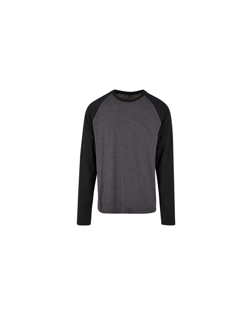 T-shirt BUILD YOUR BRAND Men´s Contrast Raglan Longsleeve T-Shirt voor bedrukking &amp; borduring