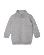 Sweater BABYBUGZ Baby Quarter Zip Sweat  voor bedrukking &amp; borduring