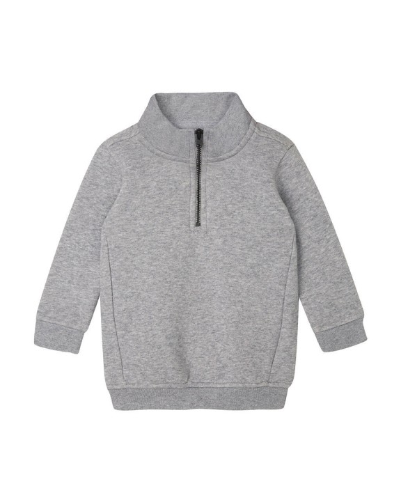 BABYBUGZ Baby Quarter Zip Sweat  Sweatshirt personalisierbar