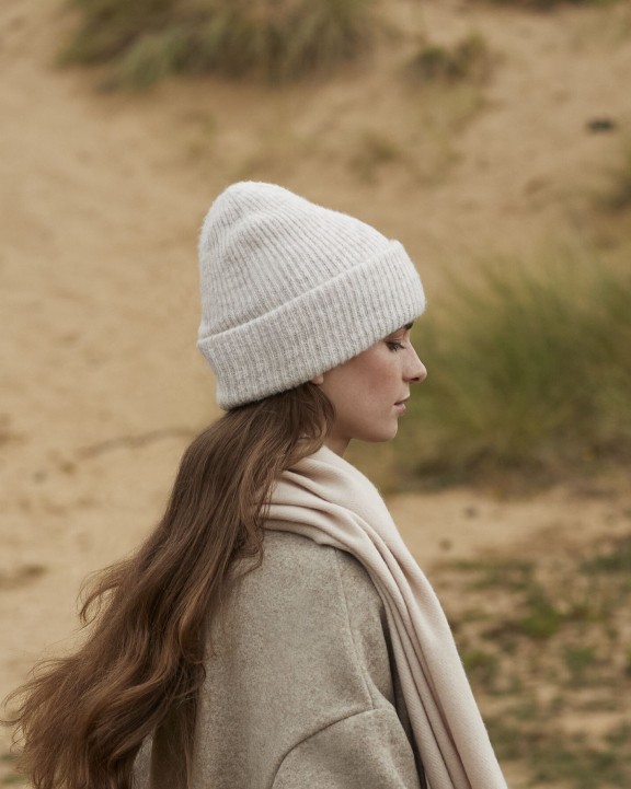 Bonnet, Écharpe & Gant personnalisable BEECHFIELD COSY RIBBED BEANIE