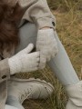 Bonnets, Écharpes & Gants à personnaliser BEECHFIELD COSY RIBBED CUFF GLOVES 
