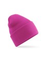 BEECHFIELD ORIGINAL DEEP CUFFED BEANIE FUCHSIA personnalisable