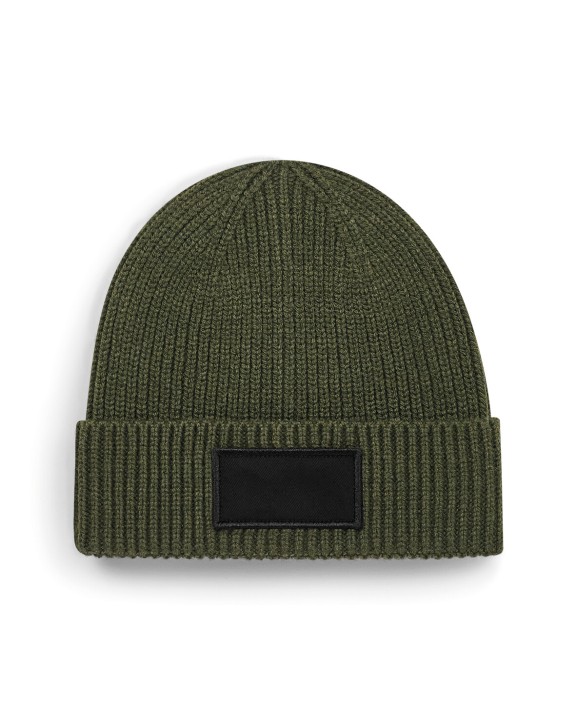 Bonnet, Écharpe & Gant personnalisable BEECHFIELD Bonnet tendance à patch