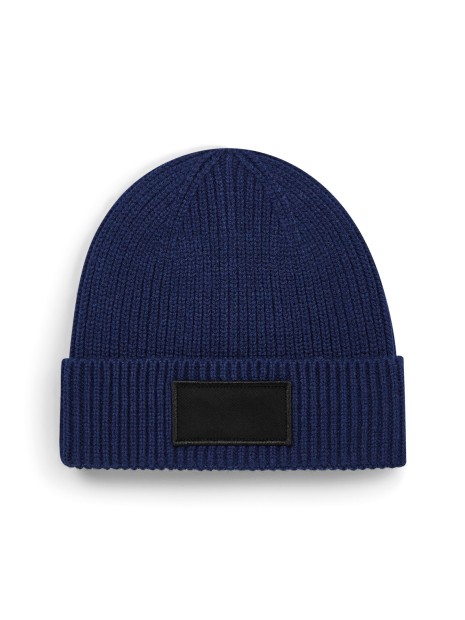 BEECHFIELD Bonnet tendance à patch oxford navy/black personnalisable