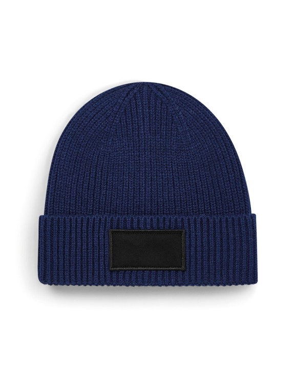 Bonnet, Écharpe & Gant personnalisable BEECHFIELD Bonnet tendance à patch