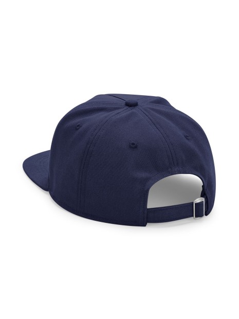 BEECHFIELD ORGANIC COTTON UNSTRUCTURED 5 PANEL CAP oxford navy personnalisable