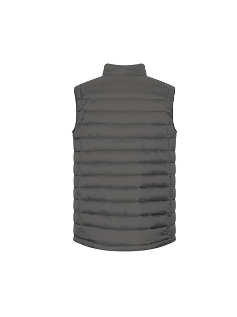 PROMODORO MEN'S PADDED VEST gris acier personnalisable