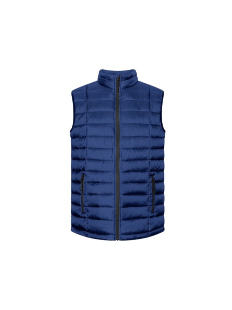 PROMODORO MEN'S PADDED VEST bleu marine personnalisable