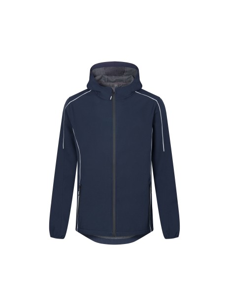 PROMODORO MEN'S LIGHT SOFTSHELL bleu marine personnalisable