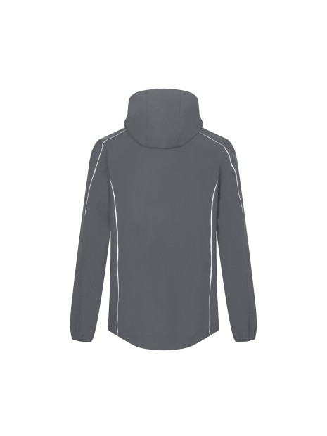 PROMODORO MEN'S LIGHT SOFTSHELL gris acier personnalisable