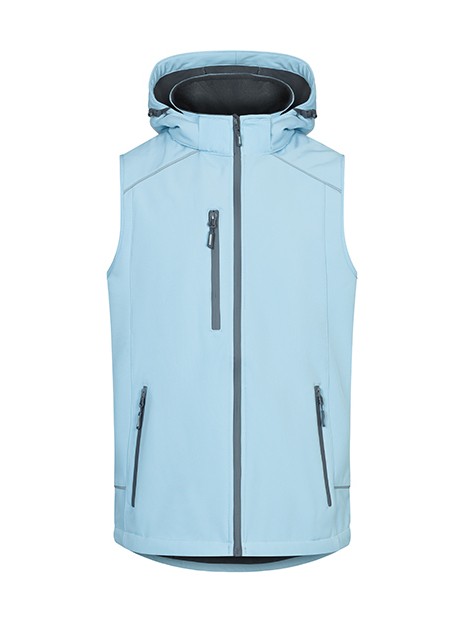 PROMODORO MEN'S SOFTSHELL VEST Ice personnalisable