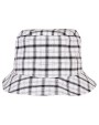 FLEXFIT CHECK BUCKET HAT Bob-Muetze personalisierbar
