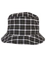 FLEXFIT CHECK BUCKET HAT Bob-Muetze personalisierbar