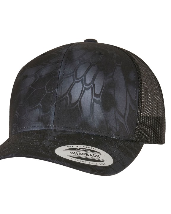 FLEXFIT YP CLASSICS® KRYPTEK® RETRO TRUCKER CAP Kappe personalisierbar