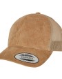 Casquette personnalisable FLEXFIT SUEDE LEATHER TRUCKER CAP