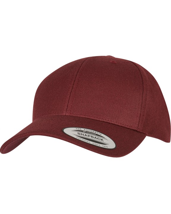 FLEXFIT PREMIUM CURVED VISOR SNAPBACK CAP Kappe personalisierbar