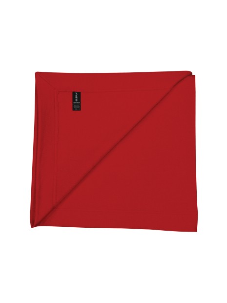 GILDAN Plaid polaire Stadium rouge personnalisable