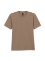 GILDAN T-shirt homme softstyle midweight brown savana personnalisable