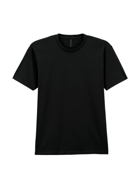GILDAN T-shirt homme softstyle midweight pitch black personnalisable