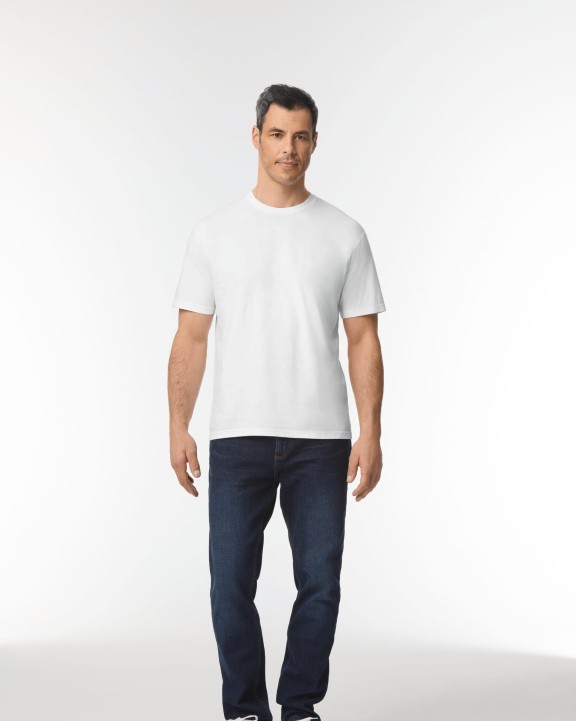 T-shirt GILDAN Heren-T-shirt Softstyle Midweight voor bedrukking &amp; borduring