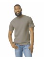 GILDAN T-shirt homme softstyle midweight brown savana personnalisable