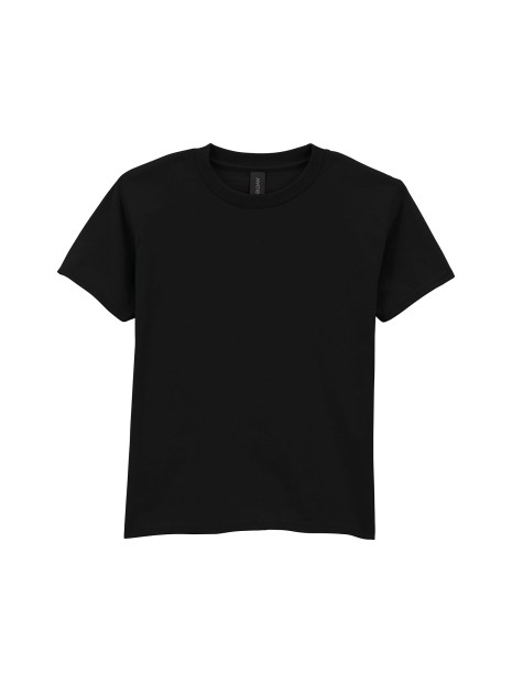 GILDAN T-shirt enfant softstyle midweight pitch black personnalisable