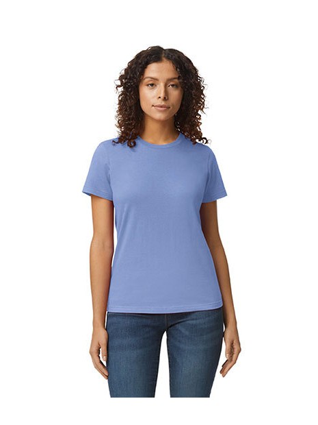 GILDAN T-shirt femme softstyle midweight mauve personnalisable