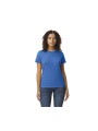 GILDAN T-shirt femme softstyle midweight bleu royal personnalisable