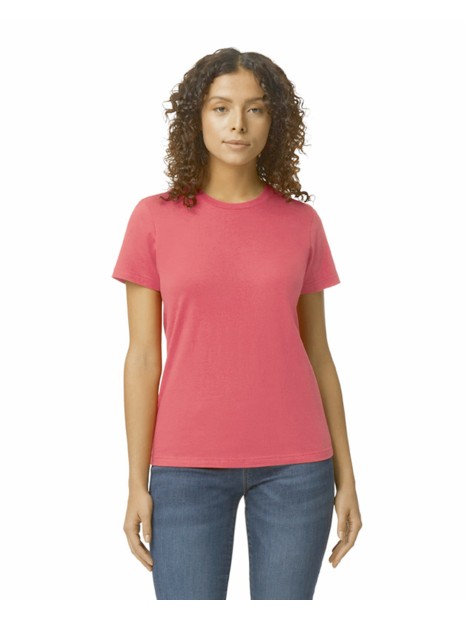 GILDAN T-shirt femme softstyle midweight heliconia personnalisable